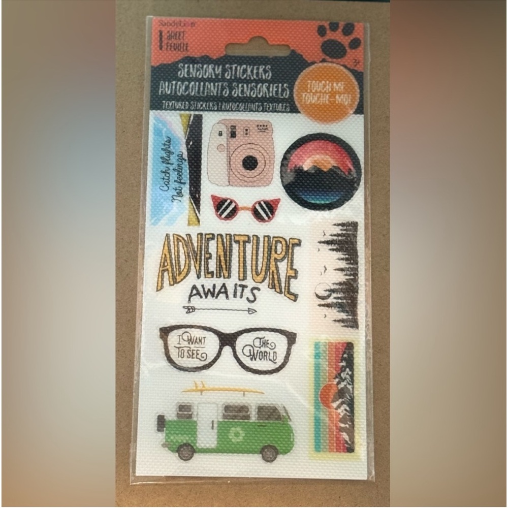 Adventure Sensory Stickers